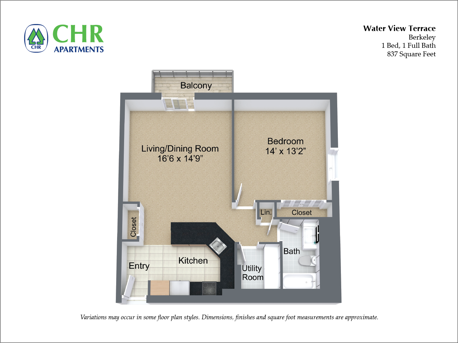 房源照片：Unit 7408, Water View Terrace, Framingham