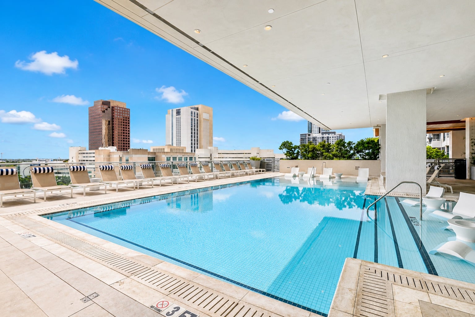 Gables Riverwalk Pool and View