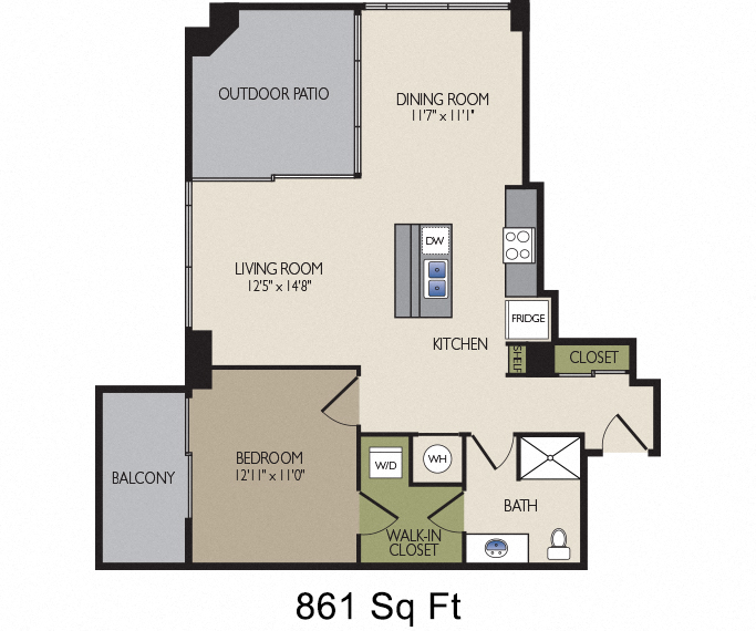 F, FB, F1, F1B, B2, B3 Floor Plan