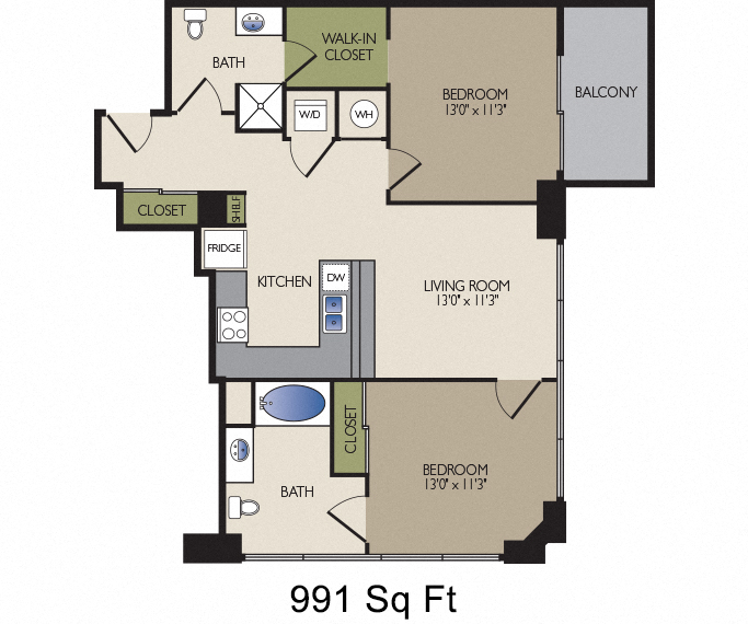 Expanded Floorplan
