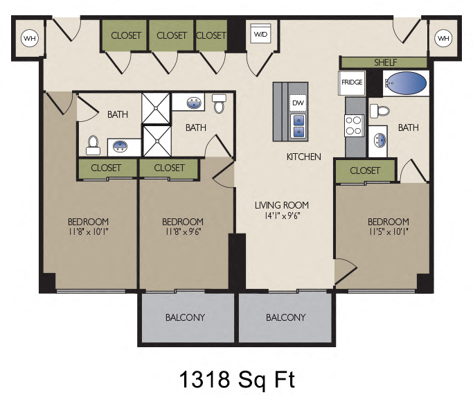 Expanded Floorplan