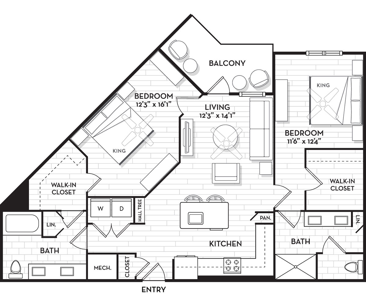 Commodore Floor Plan