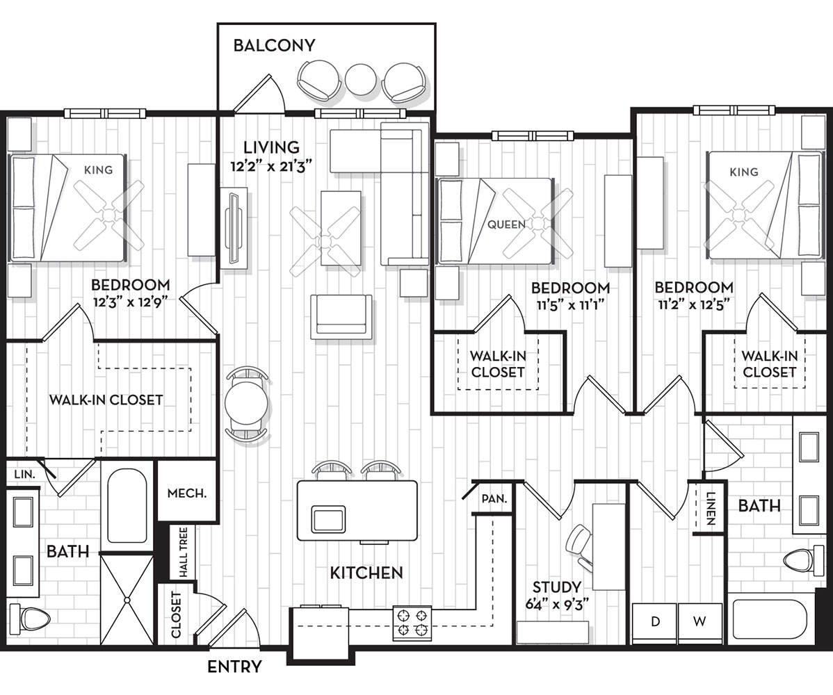 Flagship Floor Plan