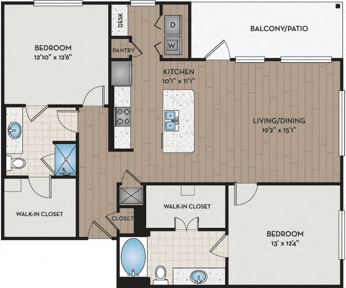 22F4 Floor Plan