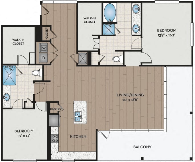 22F5 Floor Plan