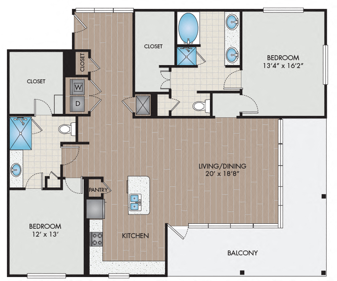 View Floor Plans Ross Street Apartments The Icon At