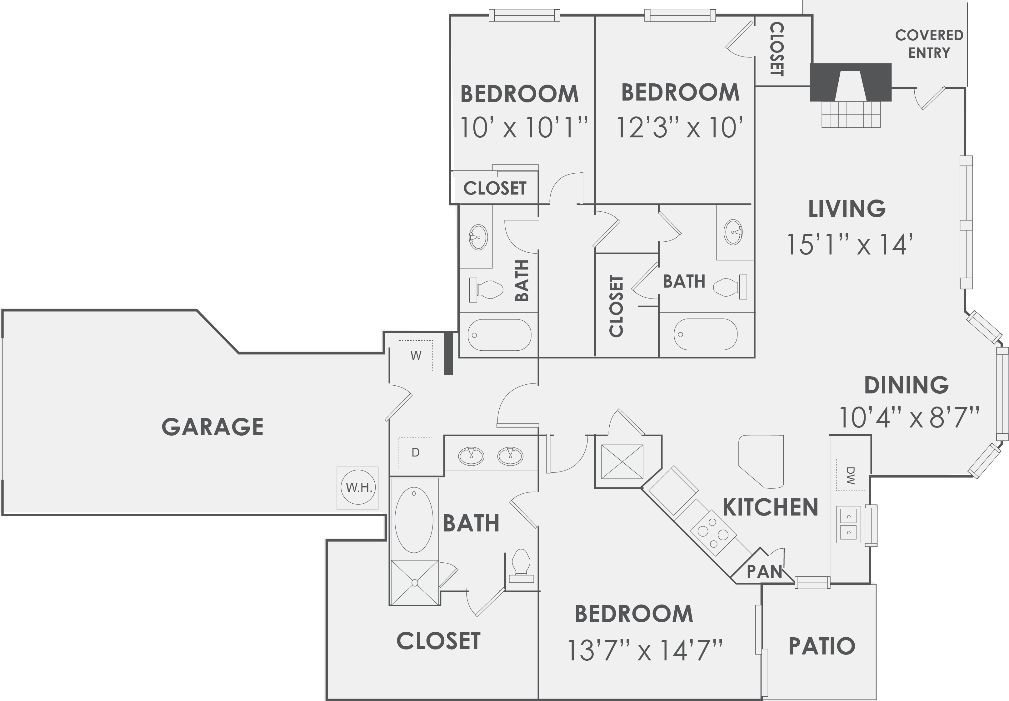 Bella Vida at Coyote Ridge Apartments, Carrollton, Texas The Ducal