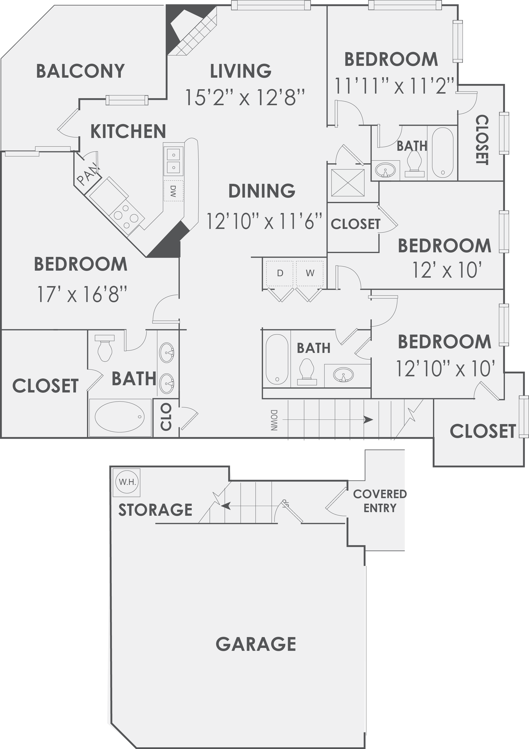 Bella Vida at Coyote Ridge Apartments, Carrollton, Texas The Castle Delmonte