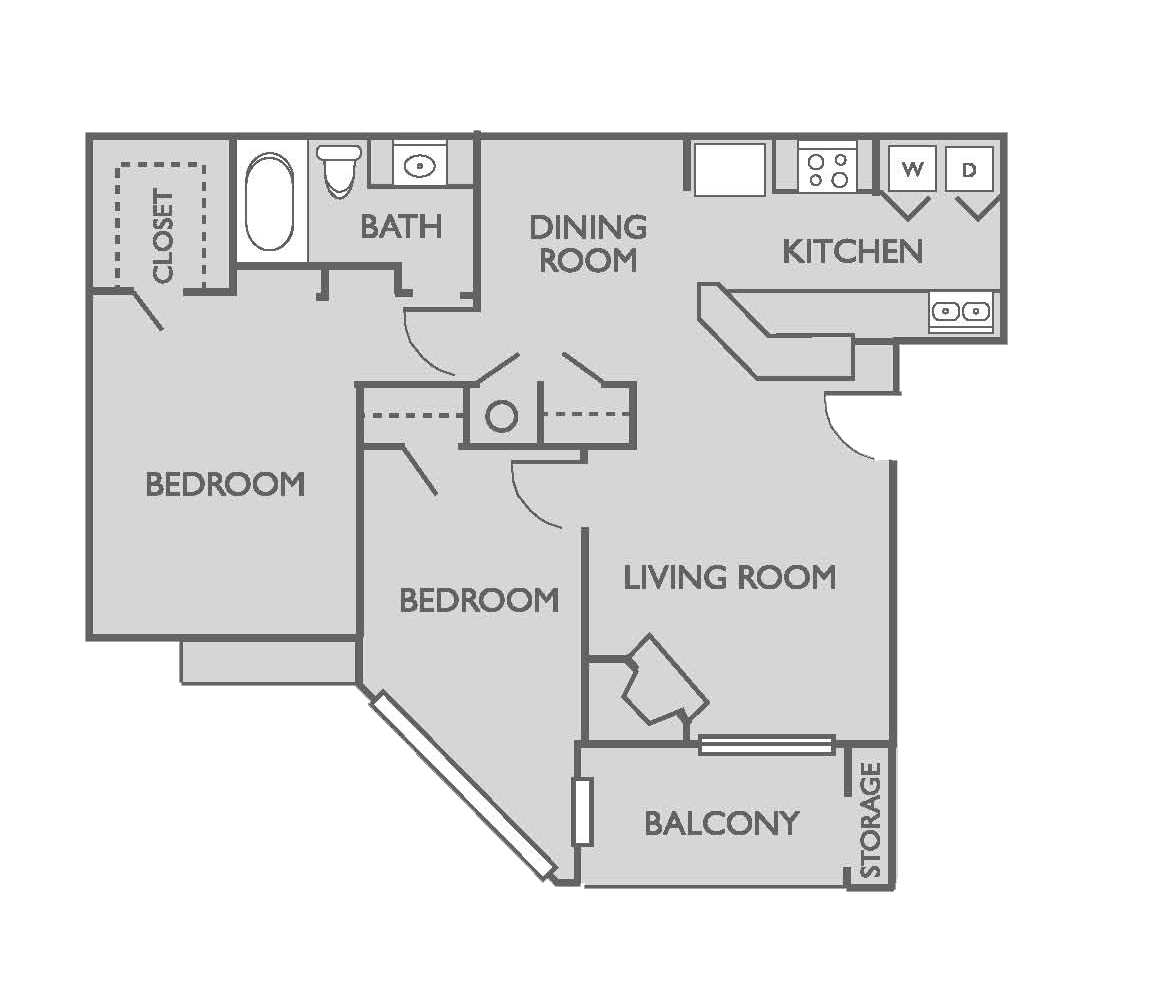 Curry Junction Apartments, Abilene, Texas B1