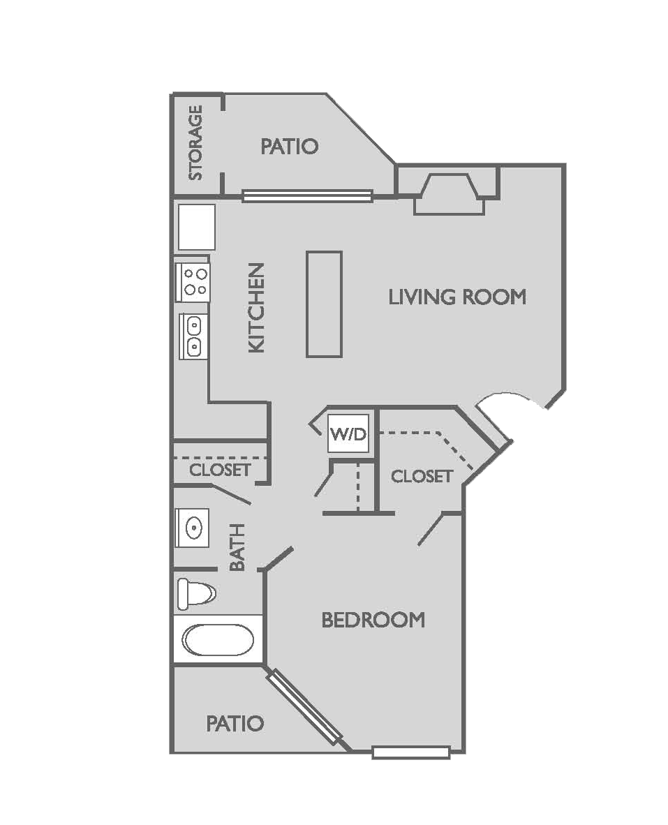 Curry Junction Apartments, Abilene, Texas A1