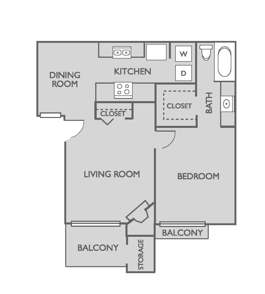 Curry Junction Apartments, Abilene, Texas A2