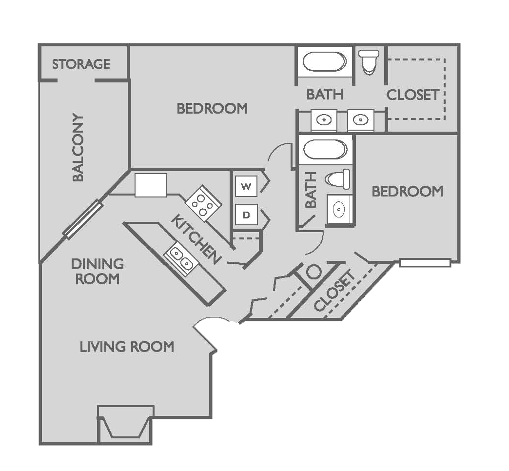Curry Junction Apartments, Abilene, Texas B2