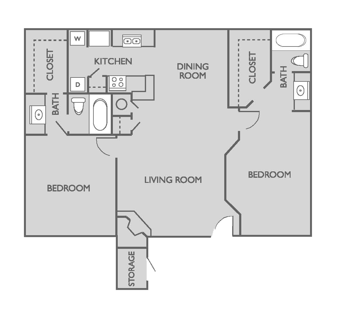 Curry Junction Apartments, Abilene, Texas B3