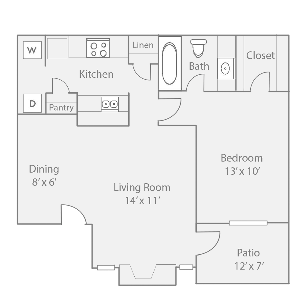 Cutter's Point Apartment Homes, Richardson, Texas A1