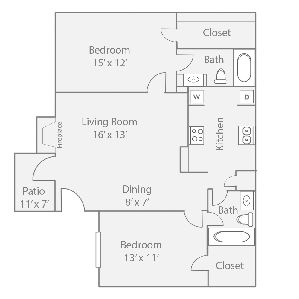 Cutter's Point Apartment Homes, Richardson, Texas B1