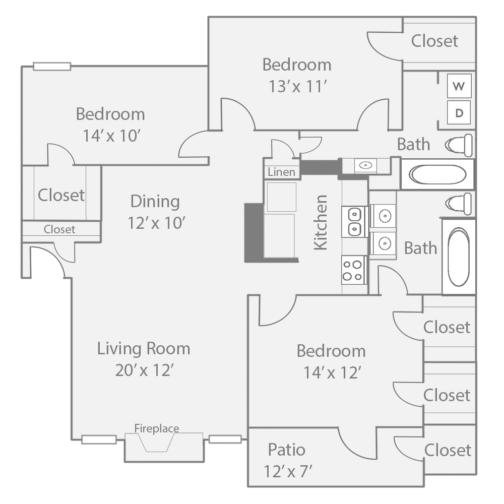 Cutter's Point Apartment Homes, Richardson, Texas C1