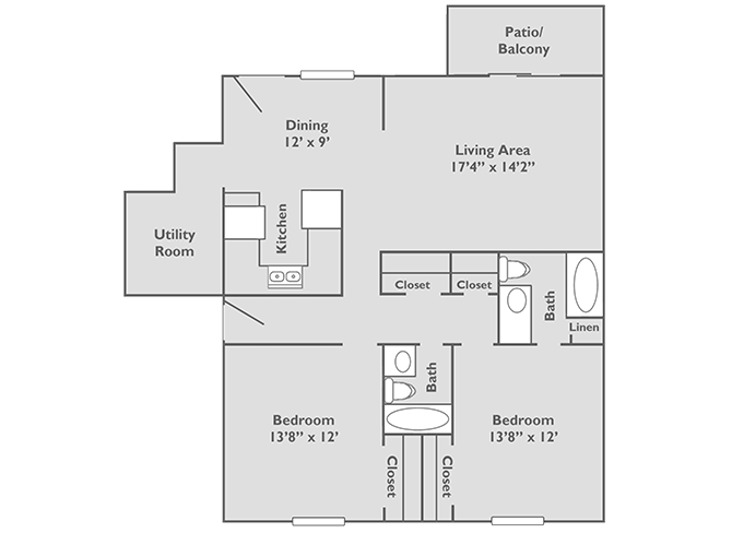 Fountain Square Apartments, Lakeland, Florida B2