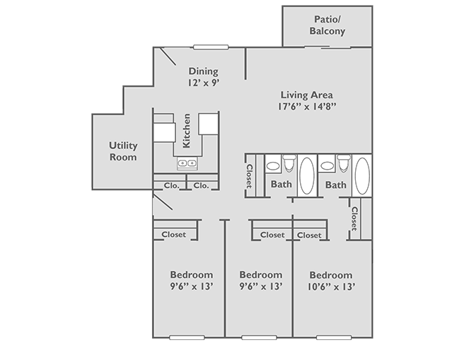 Fountain Square Apartments, Lakeland, Florida C1