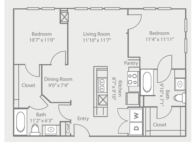 The Landings at Brooks City-Base Apartments, San Antonio, Texas B2