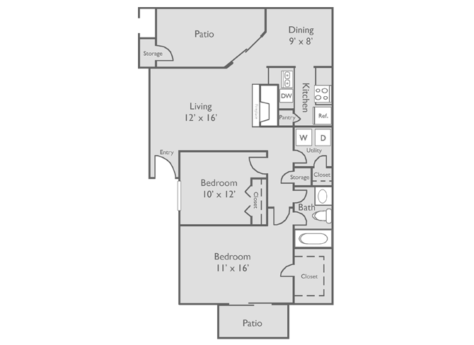 Stonecrossing East of Westchase Apartments, Houston, Texas 2G