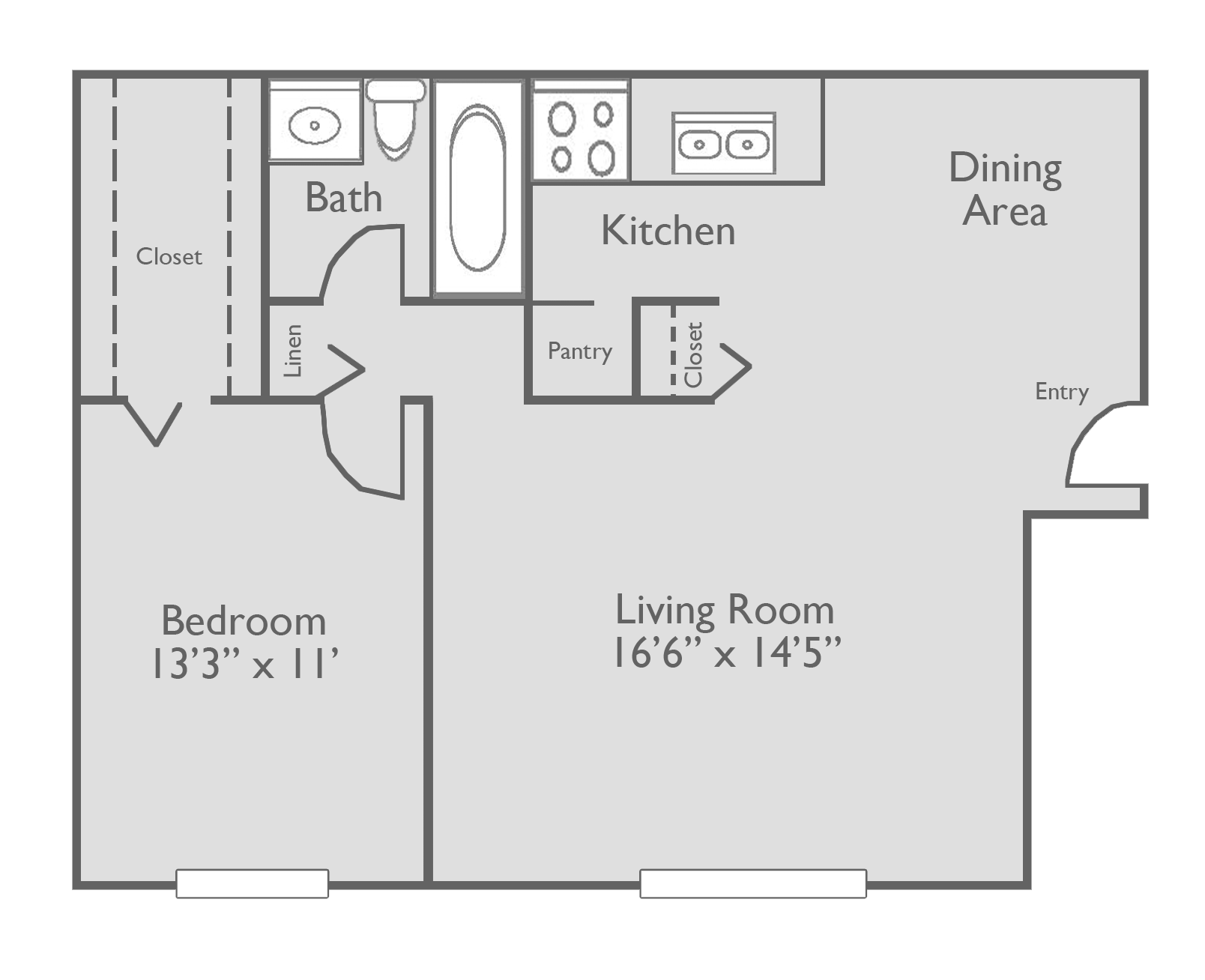 Prentiss Creek Apartments, Downers Grove, IL A1