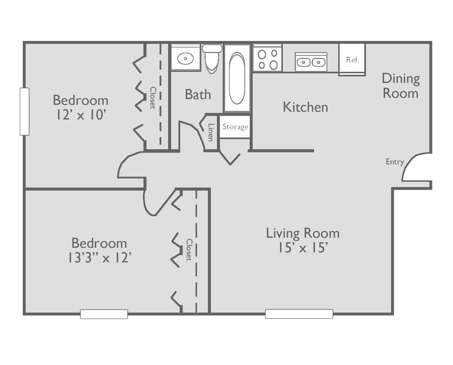 Prentiss Creek Apartments, Downers Grove, IL B1