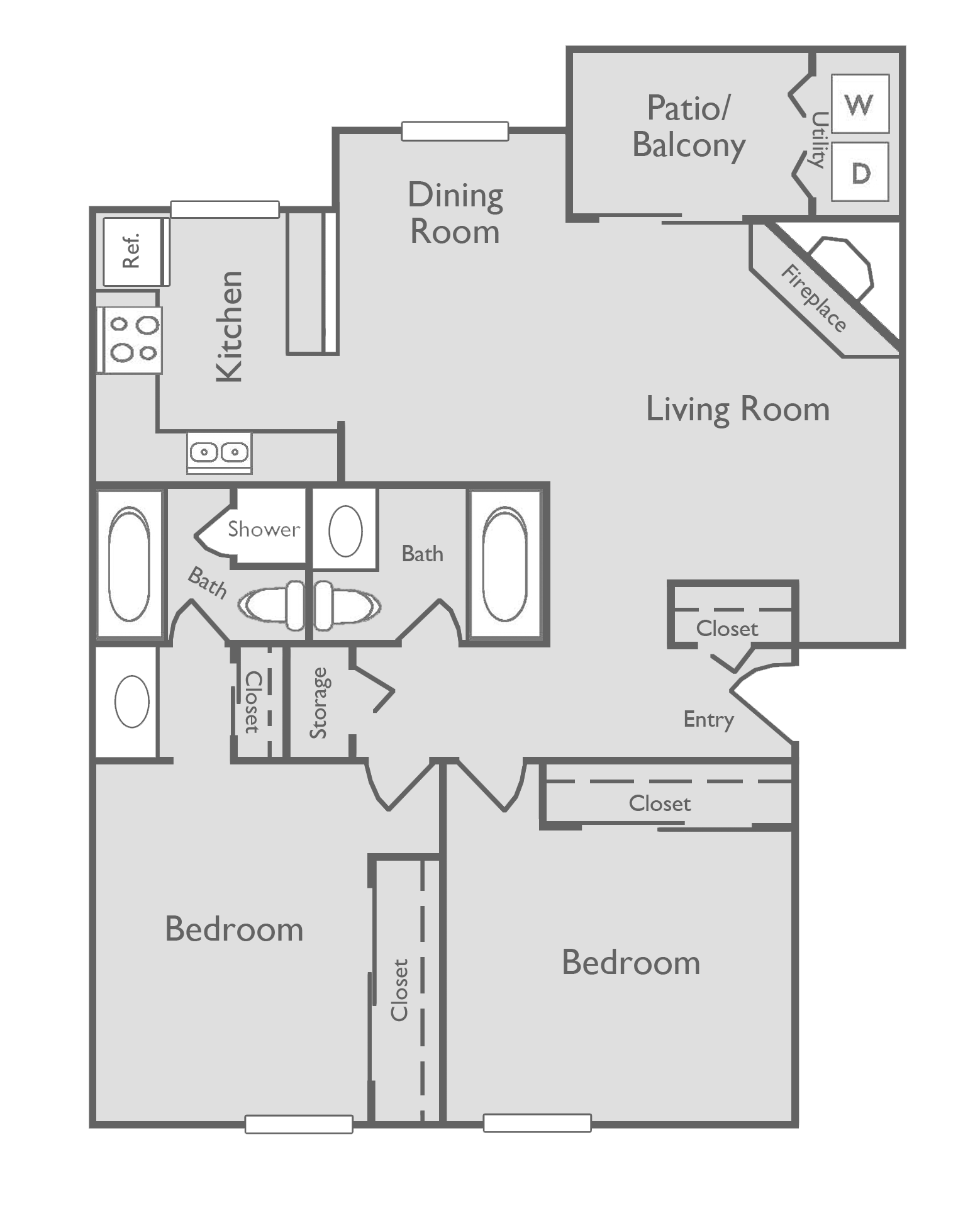 Promenade at Valley Creek Apartments, Irving, Texas B2