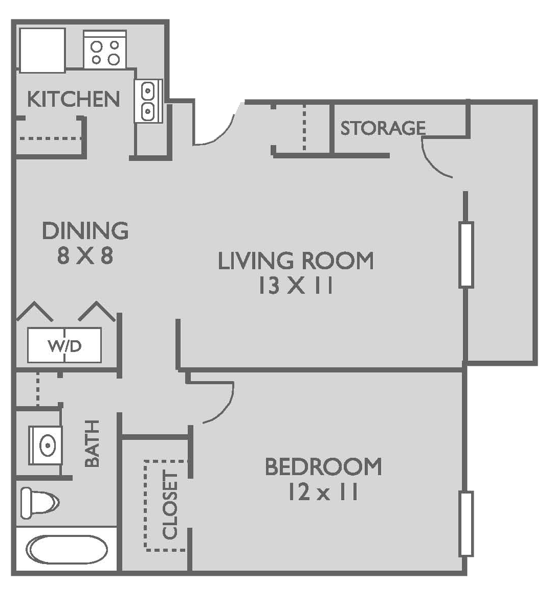 The Colony Apartments, Lufkin, Texas A1