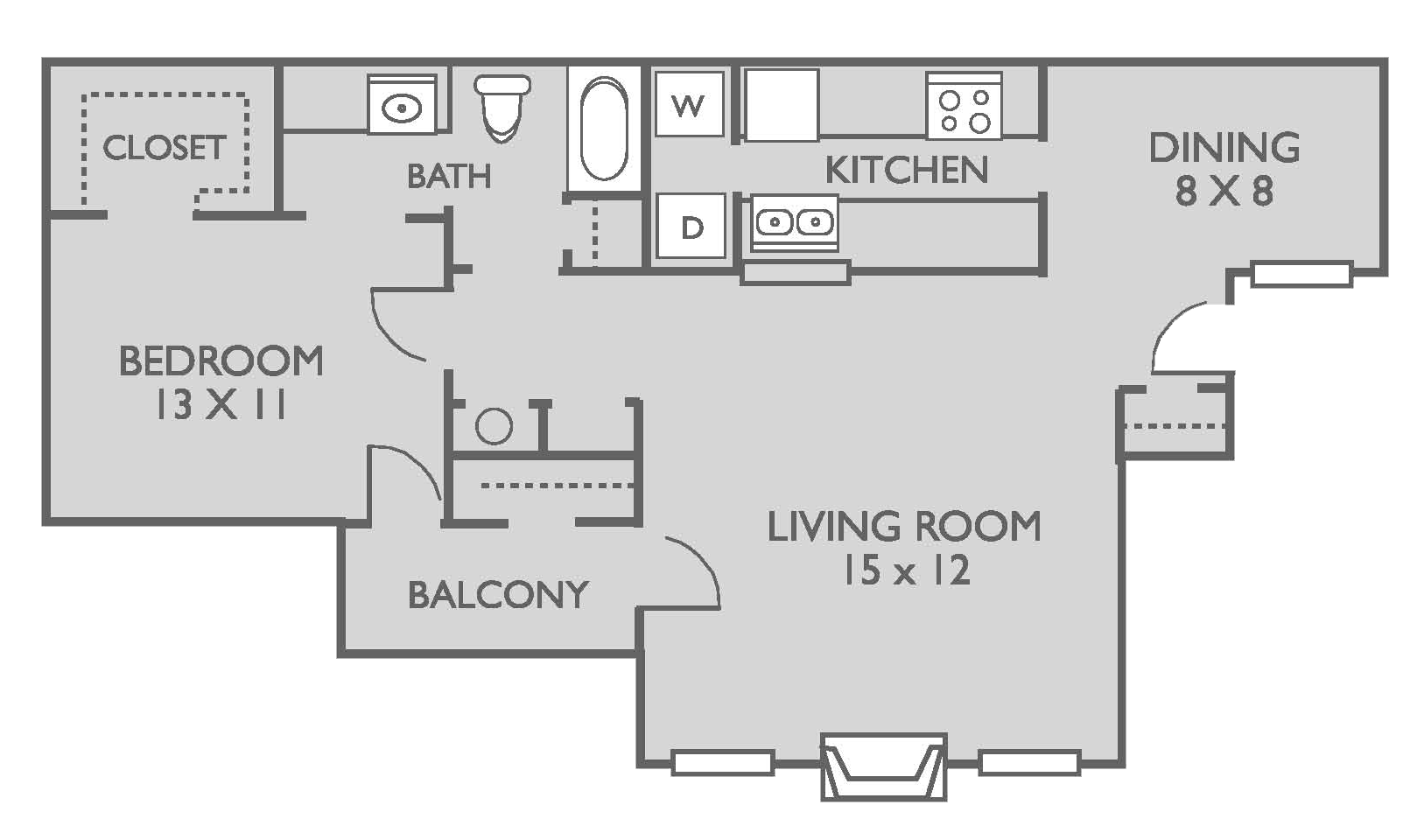 The Colony Apartments, Lufkin, Texas A2