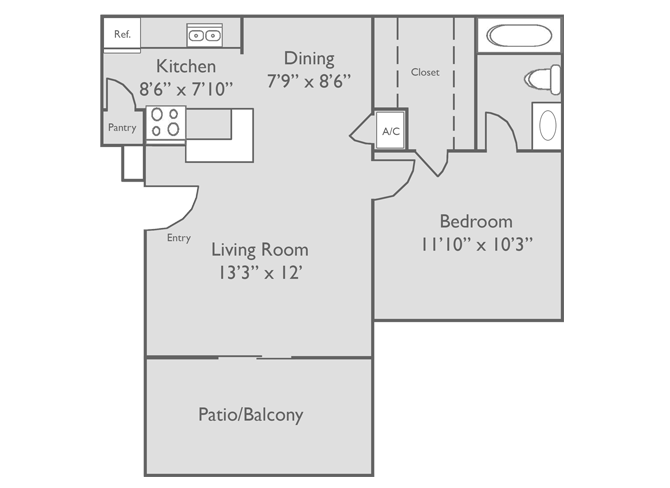 The Harbour Apartments, Beaumont, Texas The Beacon