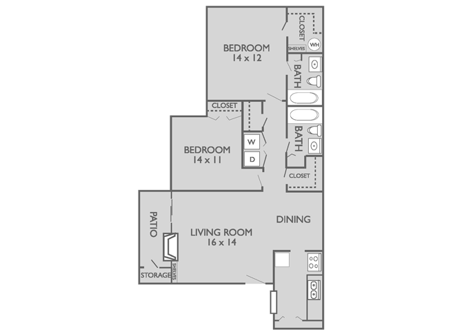 The Ridge Apartments, Austin, Texas 976
