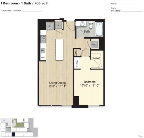 Apartment 0265 floorplan