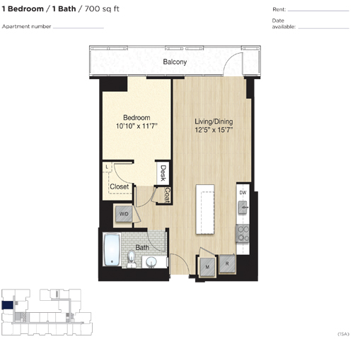 Apartment 0353 floorplan