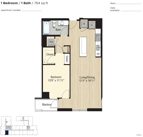 Apartment 0361 floorplan