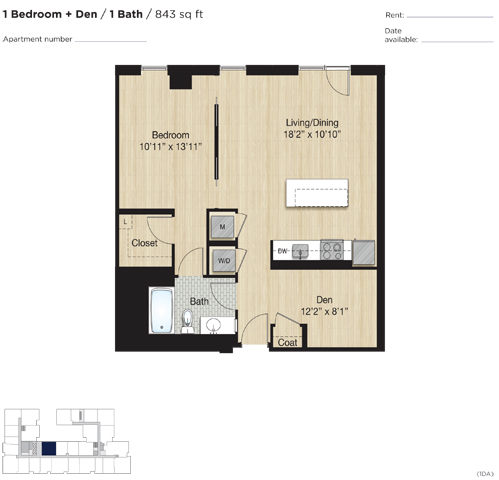 Apartment 0366 floorplan