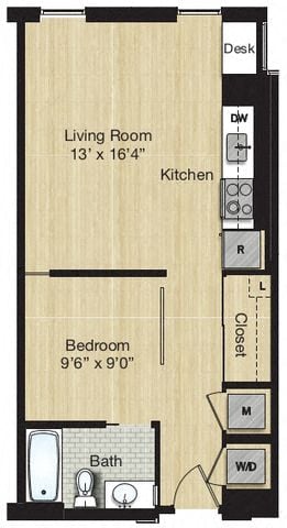 Apartment 0527 floorplan