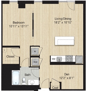 Apartment 0866 floorplan