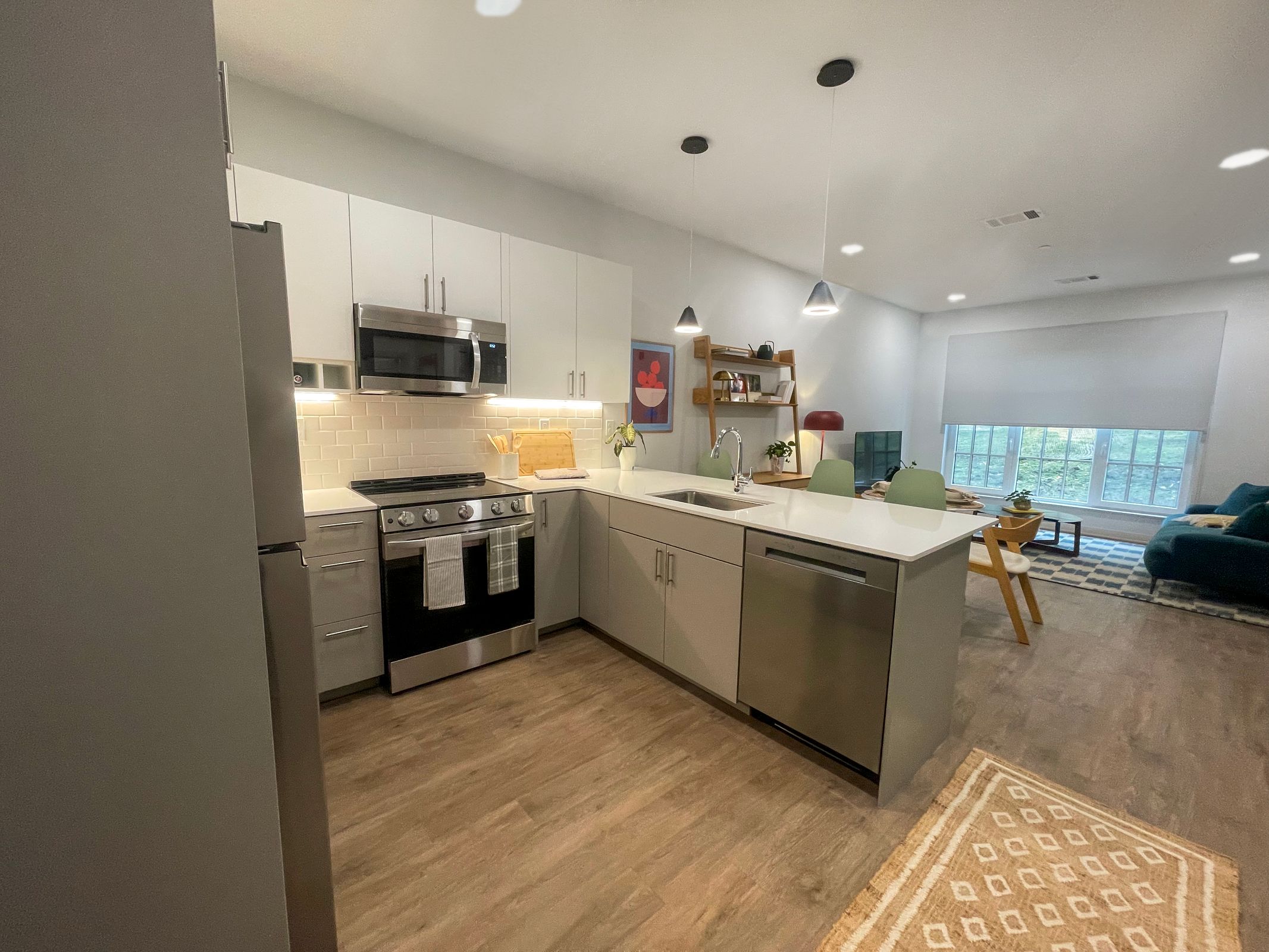 Kitchen - 1 Bedroom Model Home