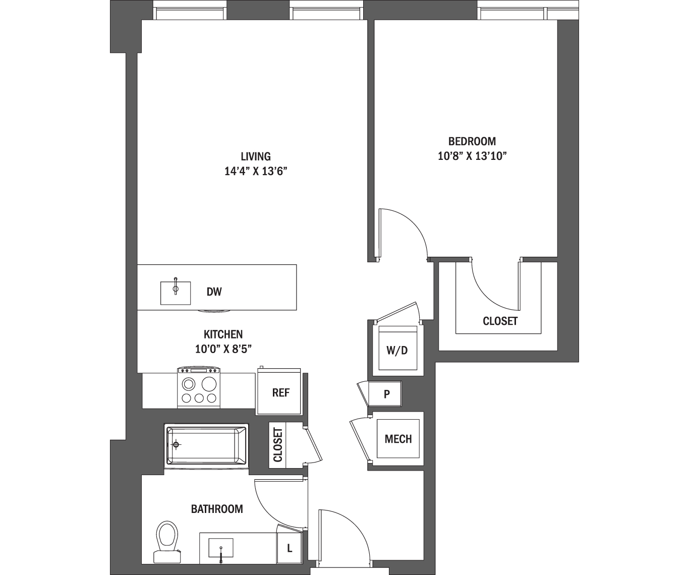 The Blaire I - IV Floor Plan