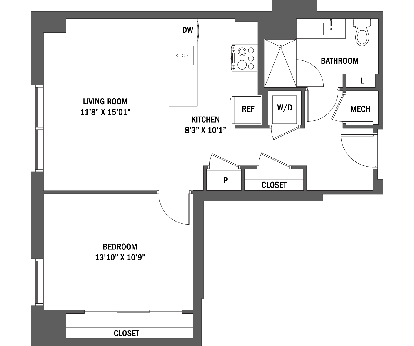 The Blaire I - IV Floor Plan