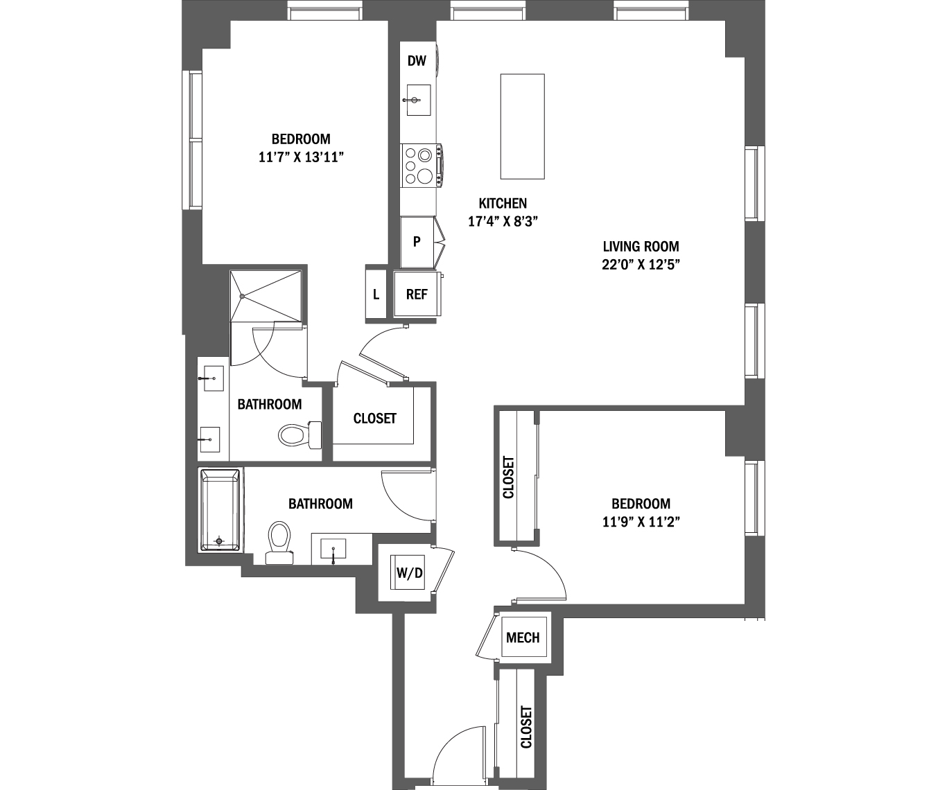 The Olivia I - III Floor Plan