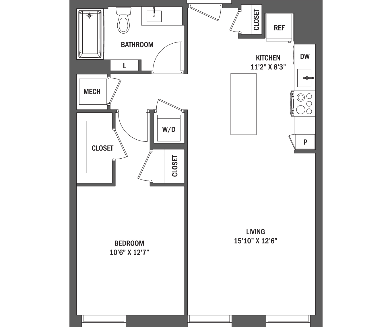The Graham I - VII Floor Plan