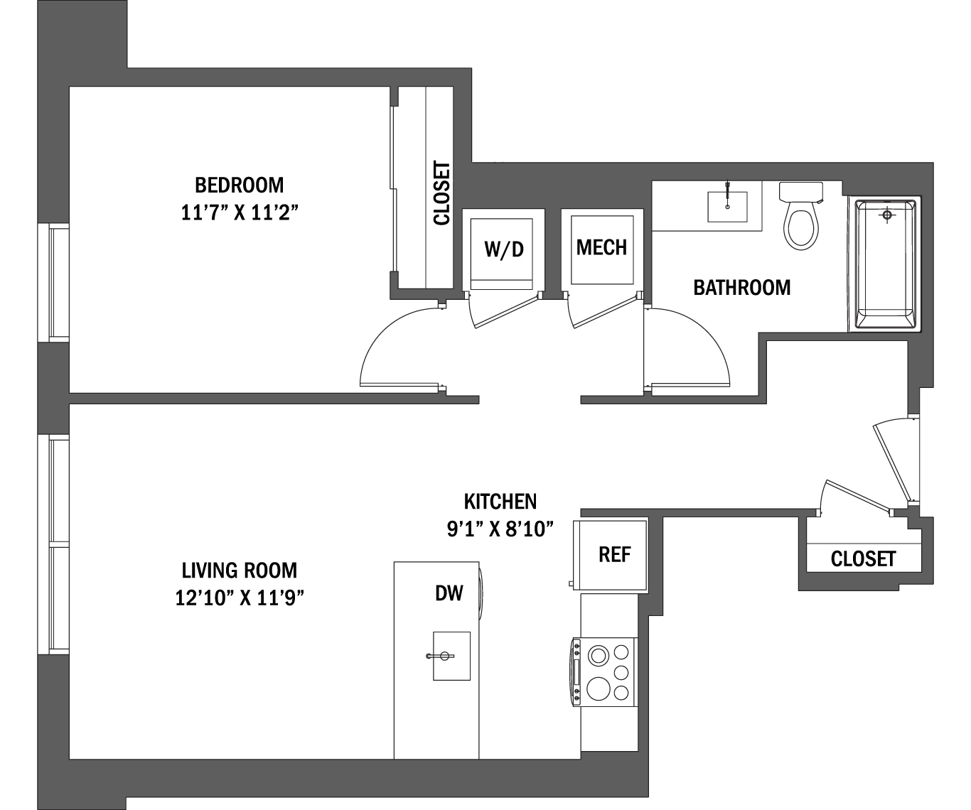The Liam I - IV Floor Plan