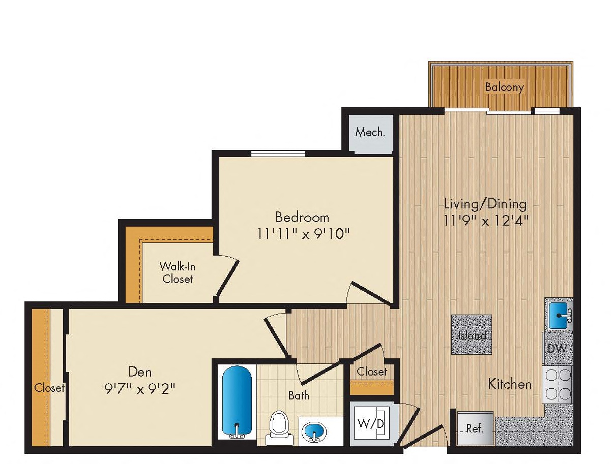 Apartment 151 floorplan