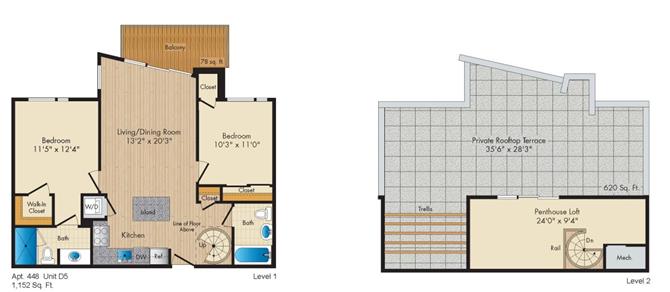Apartment 457 floorplan