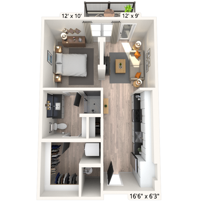 Floorplan image of unit 2004