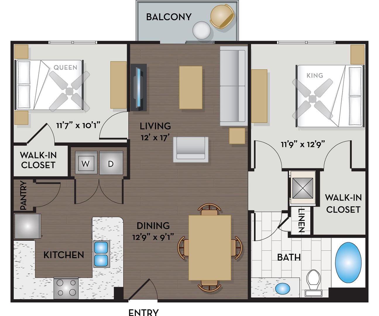 21F1 Floor Plan