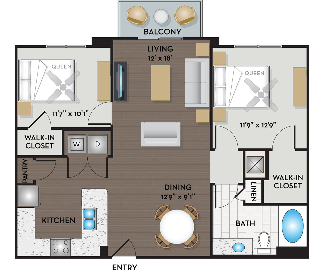 21F1 Floor Plan