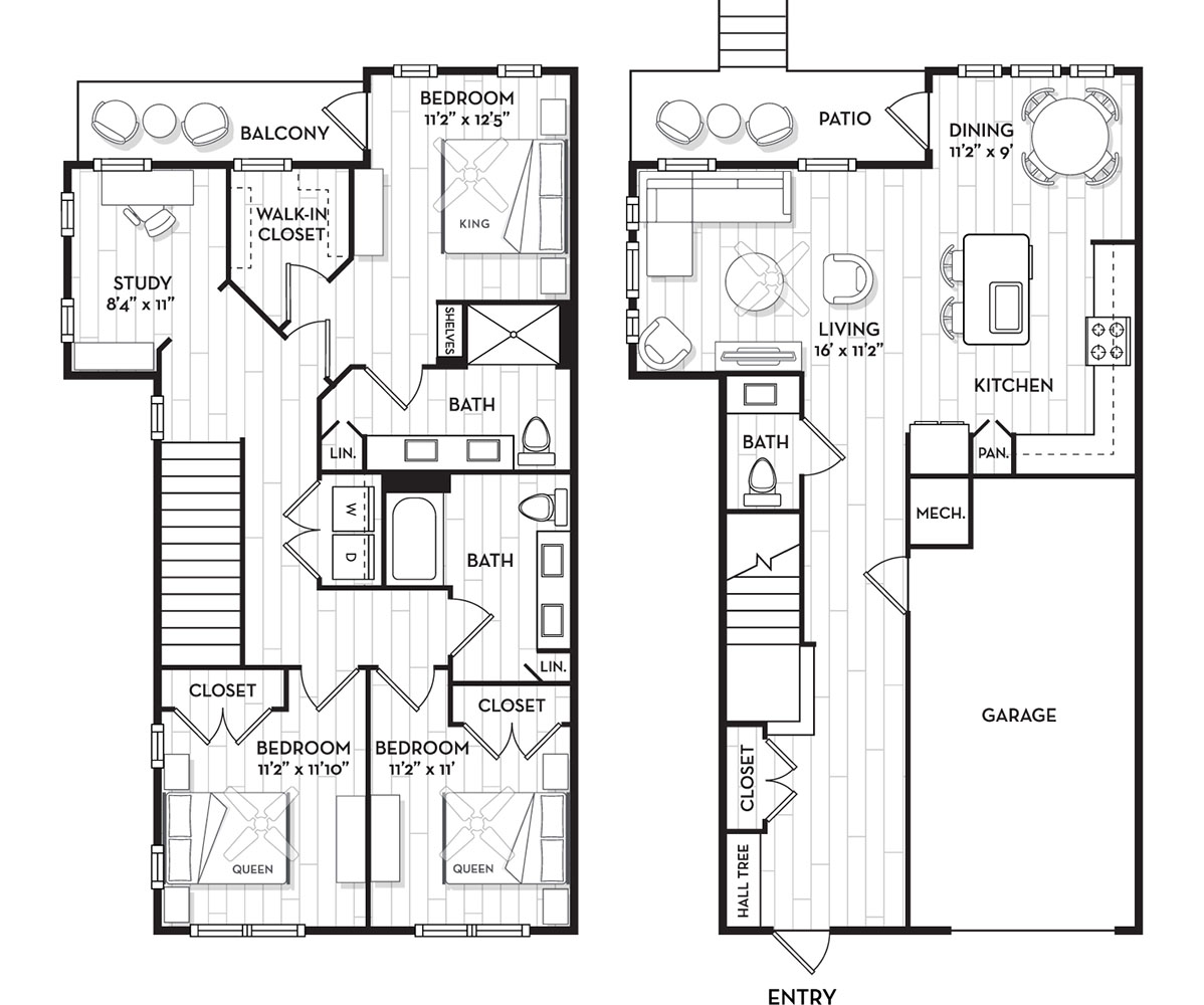 The Shoreline Floor Plan