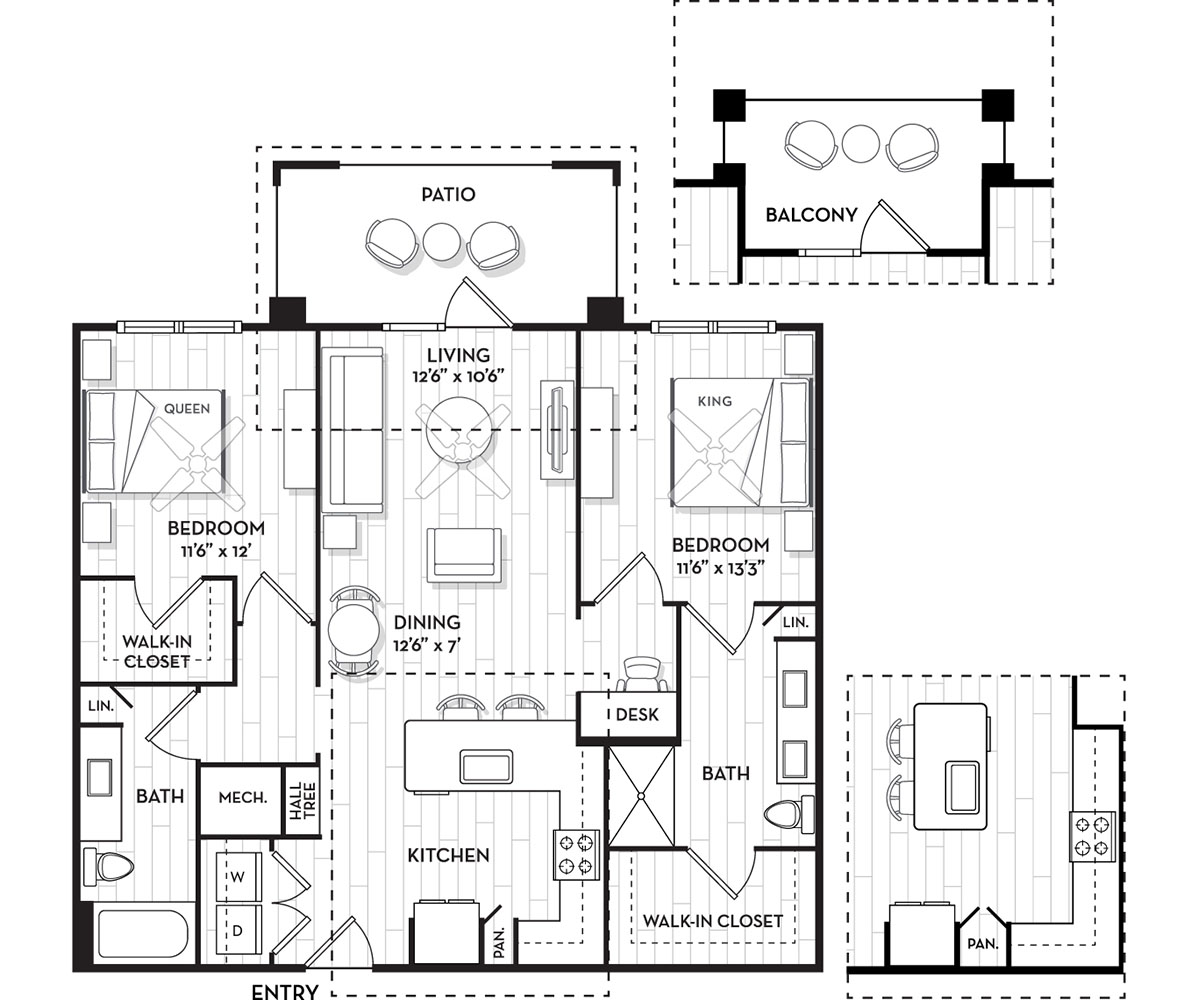 The Tidewater Floor Plan